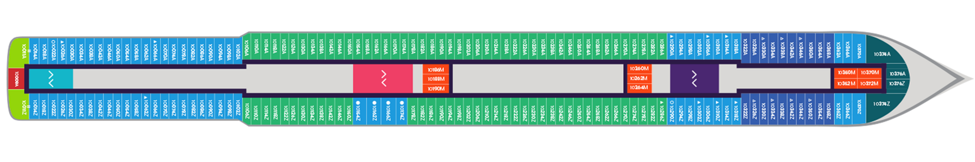 Deck 10 plan